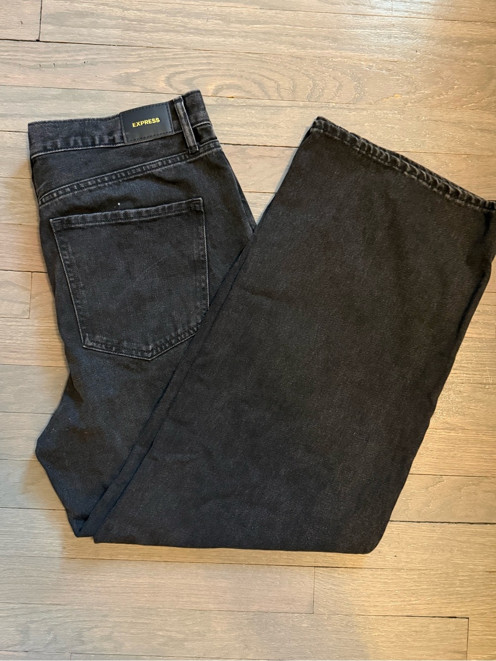 Express Wide Leg High Rise Jean 12S